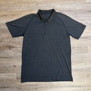 lululemon athletica Dark Gray Polo Shirt
